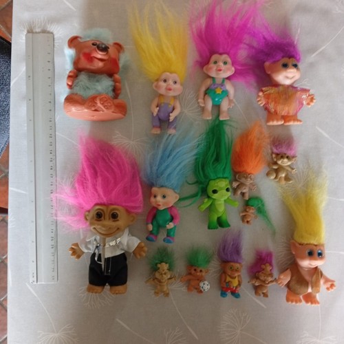 Lot figurines troll trolls - lot,