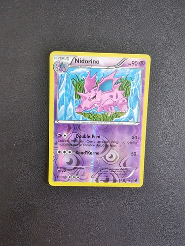 Carte pokémon nidorino - carte,
