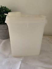 Tupperware boîte verseuse hermétique  blanc vintage - sucre sugar 