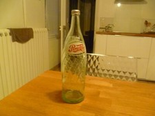 ancienne bouteille verre pepsi cola 1 litre  collection bistot