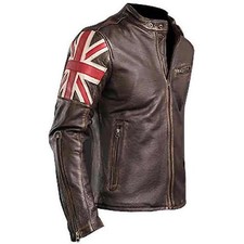 Veste cuir motard - veste, de