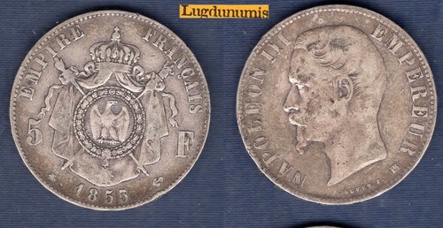 Francs napoléon iii tete - francs,