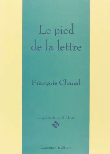 Pied la lettre - le,