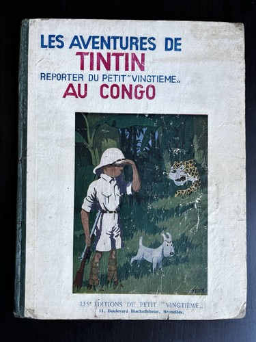 Tintin congo et b - tintin, b.