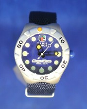 Montre TIME FORCE Mega Wave Quartz Italian Design Reg Bracelet style NATO Bleu 
