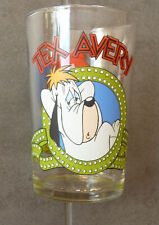 Verre à moutarde, Tex Avery, DROOPY, la chasse au papillons, parfait état