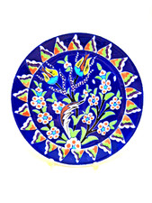 Vintage Céramique Assiette