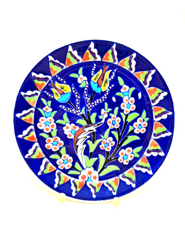Kütahya céramique assiette - céramique,
