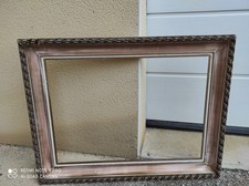 cadre ancien bois & stuc 74 x 56 cm