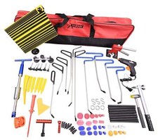 DEBOSSELAGE SANS PEINTURE, KIT D'OUTILS COMPLET 86 PIECES, OUTIL DE REPARATIO...