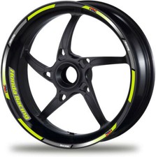 Autocollant bord jantes moto