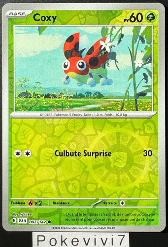 Carte pokemon coxy 002 142 - carte, 002/142