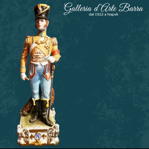 Porcelaine capodimonte soldat - porcelaine,