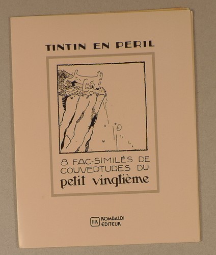 Herge tintin pochette - 8, fac