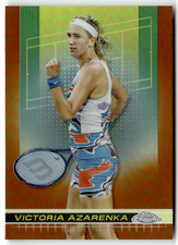 Topps Chrome 2024 Tennis N° 100 Victoria Azarenka Bronze Refractor