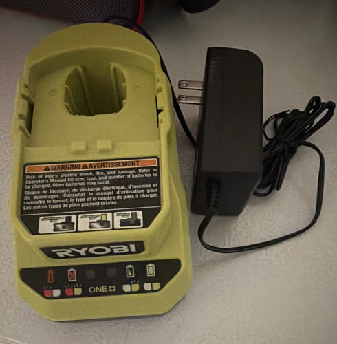 Ryobi one 18v green battery - green,