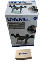 Kit Dremel Accessoire plongeant pour défonceuse + Fraises Dremel