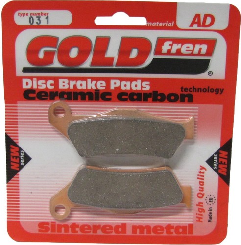 Brake disc pads front - disc, for