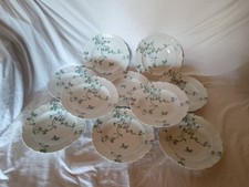 10 Assiettes creuses en Porcelaine de Limoges HAVILAND