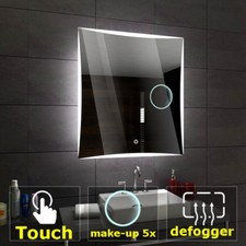 Lisbonne éclairé del Miroir salle de bain LED interrupteurs maquillage