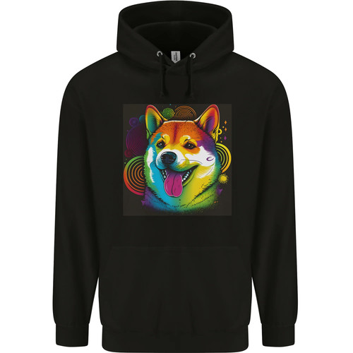 Coloré shiba inu chien - coloré,