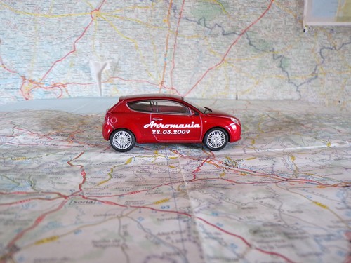 Alfa romeo mito - mito, rouge