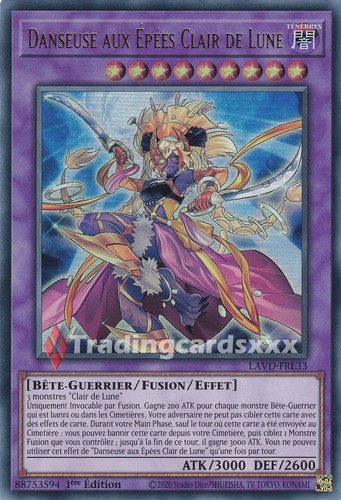 Danseuse aux épées - yu-gi-oh!,