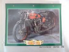 CARTE FICHE MOTO DOLLAR 350