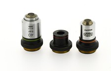 Microscope 3 objectifs olympus