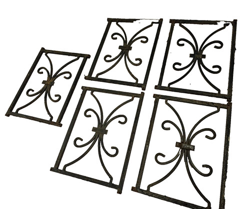 Grilles fer forgé 5 - forgé, x