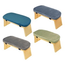 Banc de méditation confortable avec coussin amovible Tabouret de méditation