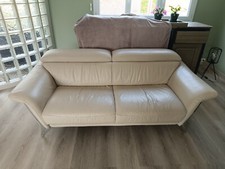 Ensemble canapé fauteuils cuir