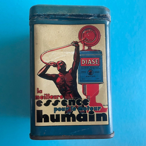 Ancienne boite publicitaire - ancienne,