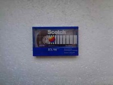 Vintage Audio Cassette SCOTCH BX/90 * Rare US Model 1990 *