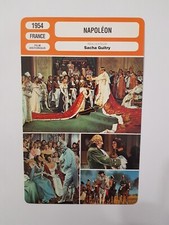 CARTE FICHE CINEMA 1954