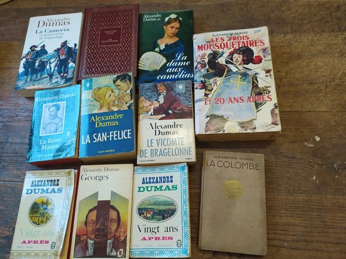 Lot livres alexandre dumas - lot, 11