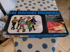 jeu Tintin / les bandes dessinees / ceji  1975 / fonctionnel / très bel état g