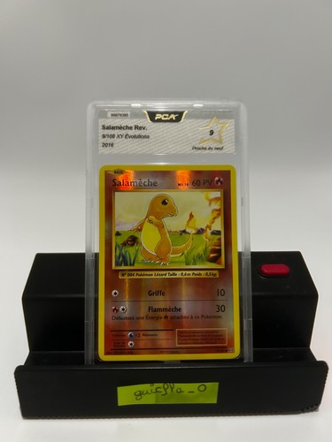 Carte pokémon salamèche - carte,