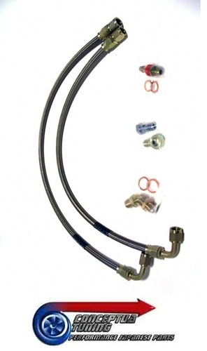 Tressé turbo eau alimentation - turbo,