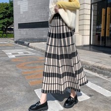 Femme Tricot Jupes Trapèze