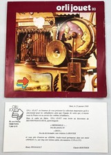 Catalogue professionnel Orli Jouet France 1980 + Carton d'Invitation