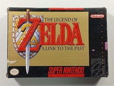 THE LEGEND OF ZELDA A LINK TO THE PAST SUPER NINTENDO (SNES) NTSC-USA (COMPLETE 
