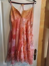Robe mi longue orange IXOO. T