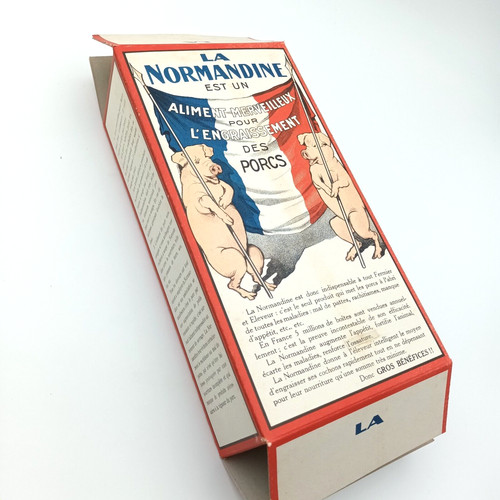 Ancienne boite publicitaire - ancienne,