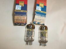 ® 2x LAMPE ECC81 12AT7 DARIO La Radiotechnique TUBE fully TESTED NOS NIB ? = °=