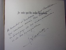 SUCCESSION LINO VENTURA / JE SAIS QU'ILS SONT HEUREUX Betty Launay ENVOI