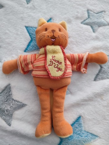 Doudou peluche chat sucre - peluche,