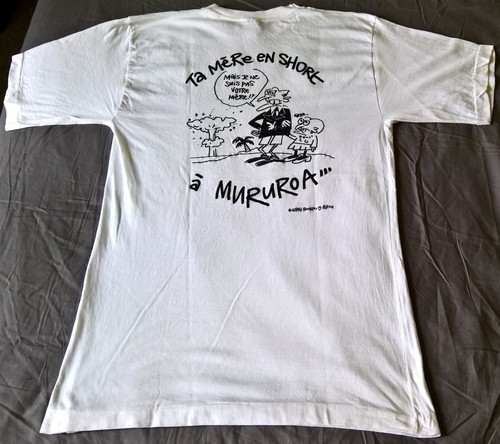 Shirt ta mère en - en, short