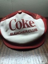 Coke Bleacher Club Vintage Newsboy Cap Snapback 70’s/80’s XRARE!!!