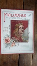 RECUEIL DE MELODIES POUR JEUNES FILLES PARTITIONS PIANO ET CHANT GOUNOD MISSA 